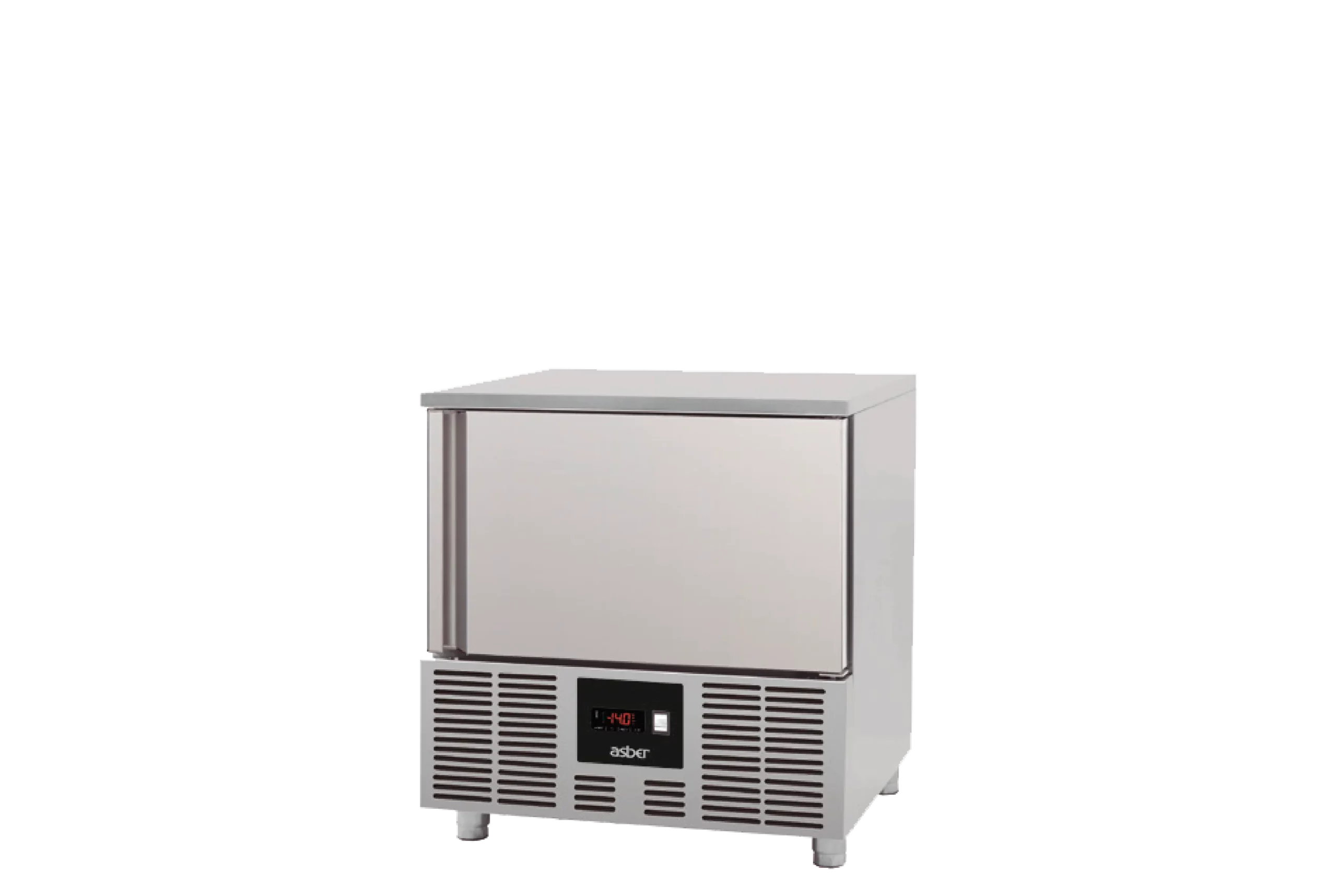 BBC 05 Abatidor de temperatura. Capacidad para 5 insertos GN-1/1 (no incluidos) Asber