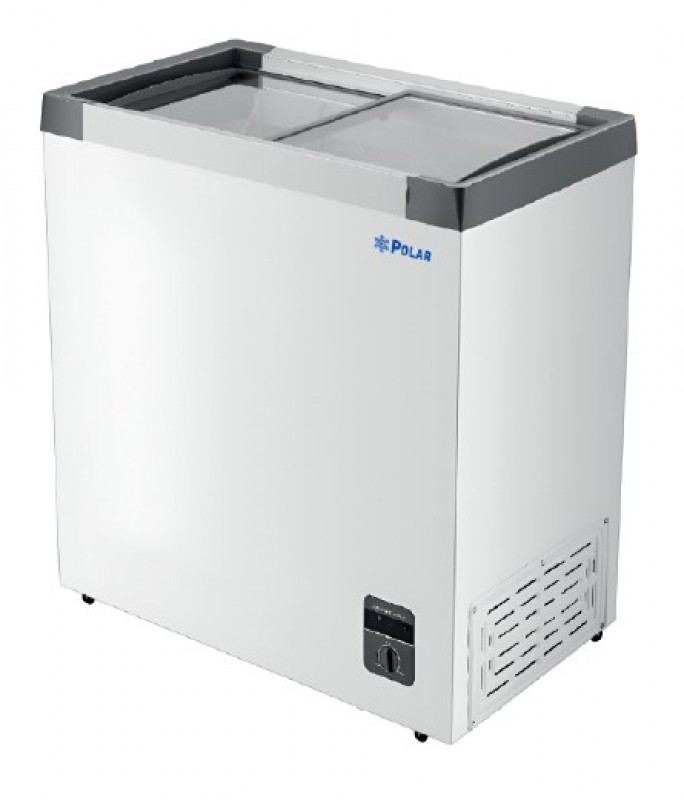 CH-200PR Congelador Economico Horizontal Tapa Cristal Recto Polar 157 litros CCH200PR013