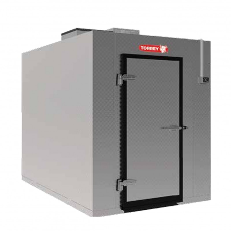 CPAQ-RT 2X Cuarto Frio Chapa de Seguridad 291 pies Enfriamiento de 0º a 10 °C 1HP 115V Torrey