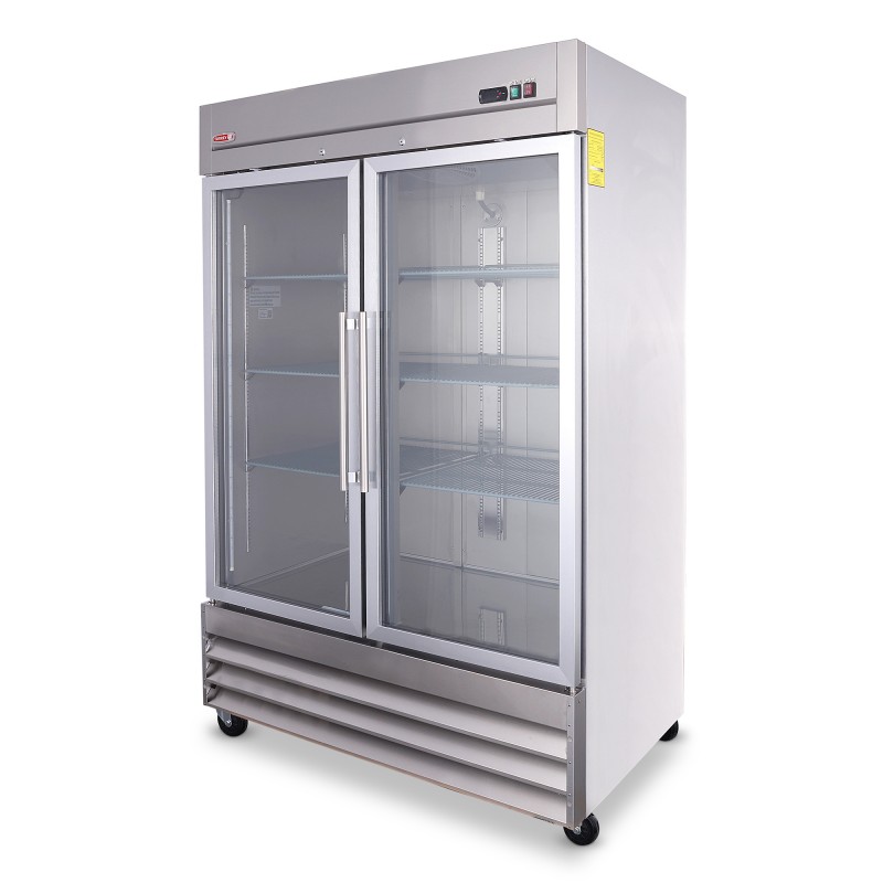 CVCA-47UI Congelador Vertical con 2 Puertas de Cristal 31.70 pies CSCVCA47008