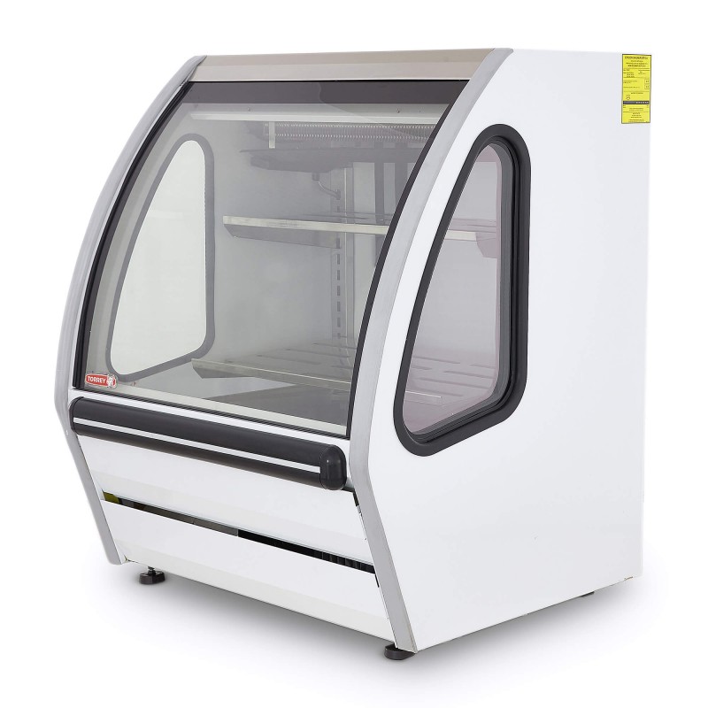 DRD3-B Vitrina exhibidora blanca