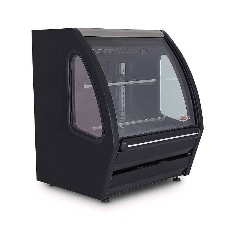 DRD3-N Vitrina exhibidora negra