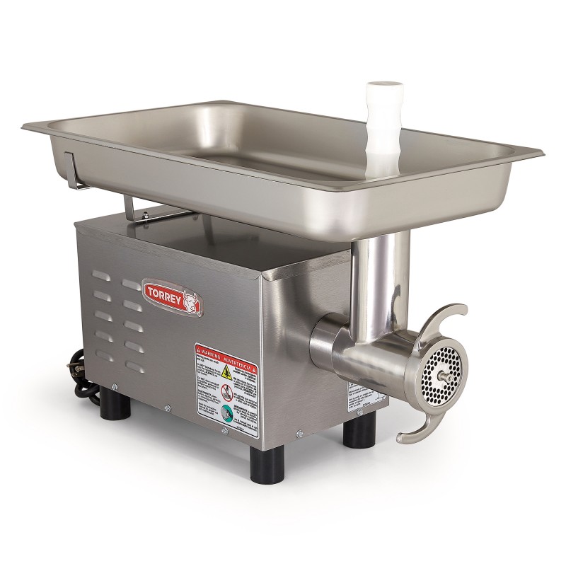 FG-12-SS Molino para carne acero inoxidable