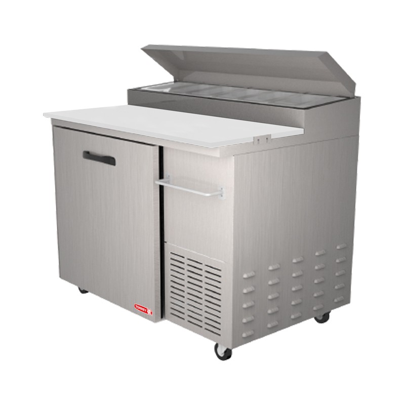 PPT44-01R1S Mesa fría para preparación de alimento 1 Puerta 316L Torrey