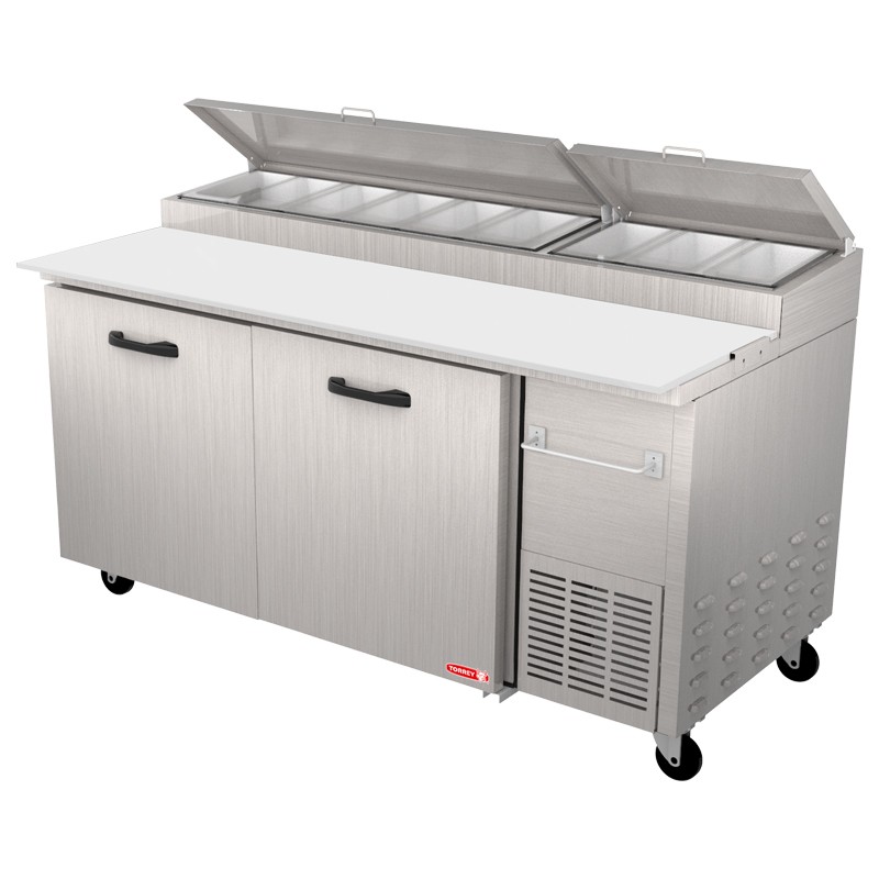 PPT67-11R1S Mesa fría para preparación de alimento 1 Puerta 316L Torrey