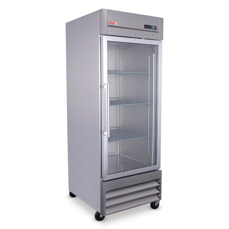 RVCA-23UI Refrigerador vertical 1 Puerta de Cristal 14.47 pies Torrey CSRVCA23009