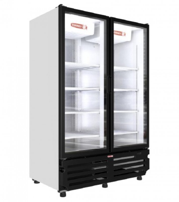 TVC-36 F2 Refrigerador Vertical Exhibidor de 2 puerta Torrey 36 pies blanco 1027646