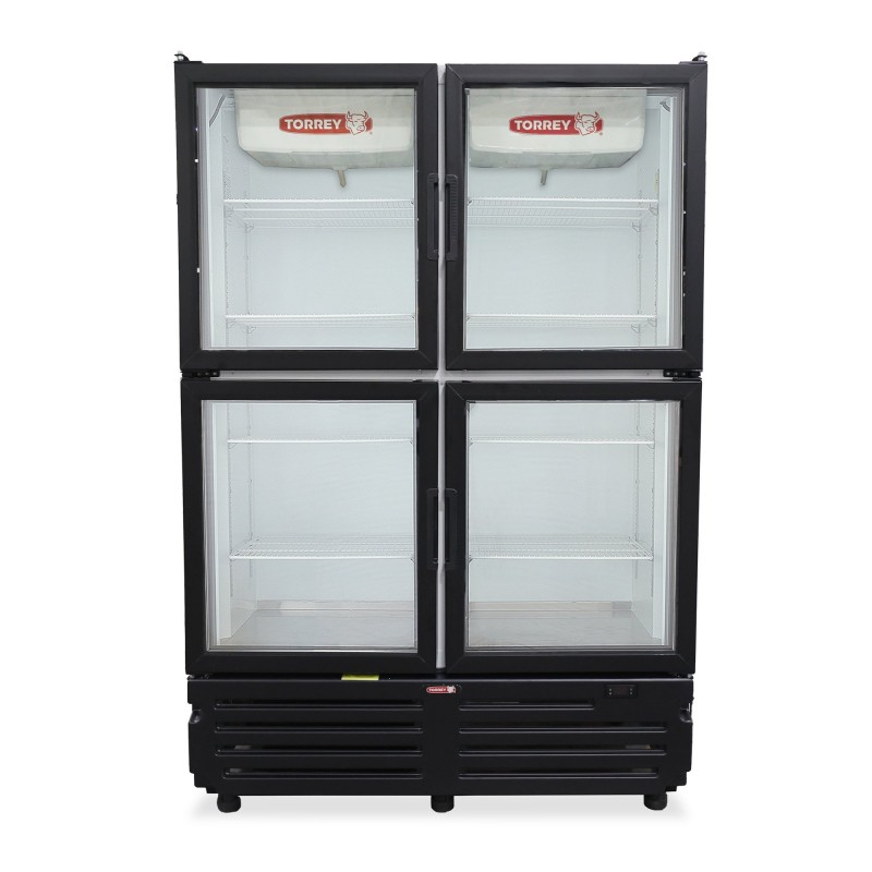 TVC36-F4 Refrigerador Vertical Exhibidor 4 Puertas Torrey 812 L 1/4 HP 115V 1027916