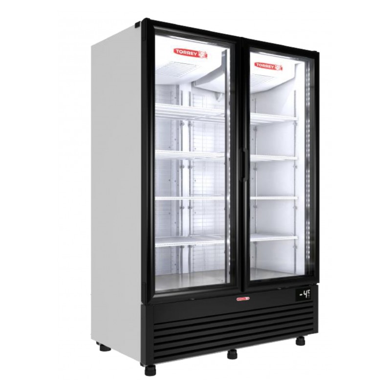 TVF32-F2 Congelador Vertical 2 Puertas Cristal 26 Pies Torrey
