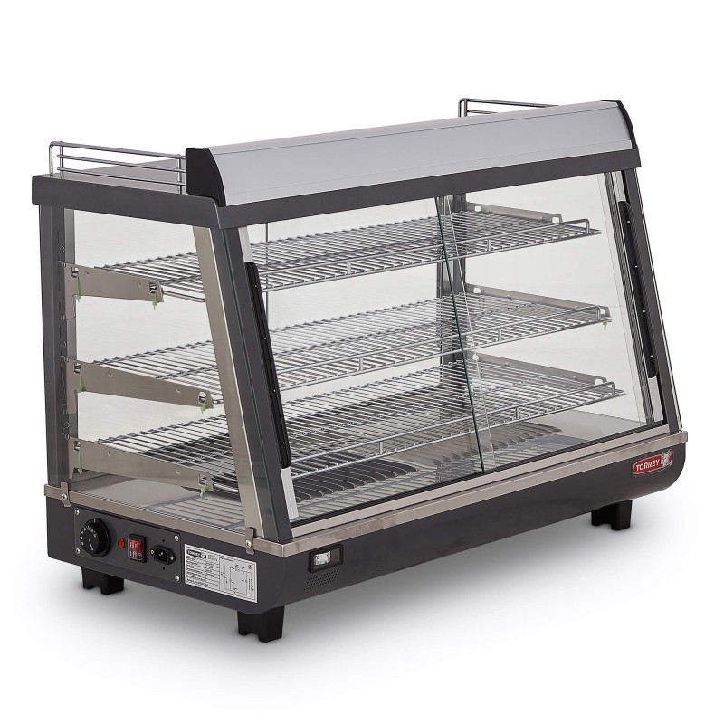 VC-92/136 Vitrina caliente para mostrador 25″